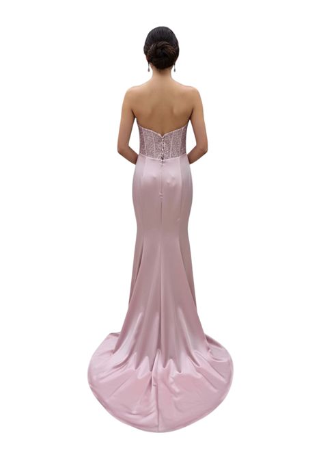 Long dress with appliqué bodice VIVIEN | dress | 75P 53001